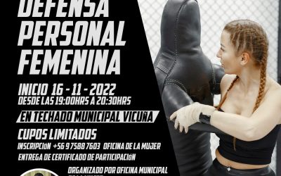 Curso defensa personal femenina